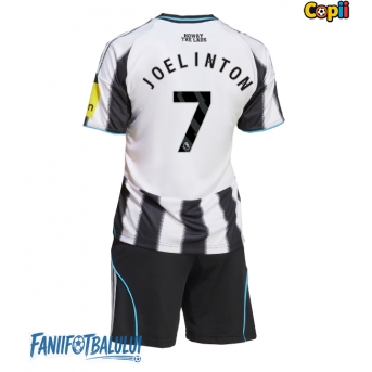Newcastle United Joelinton #7 Echipament de Fotbal Replică 2025-26 Copii Acasa (+ Șorturi)